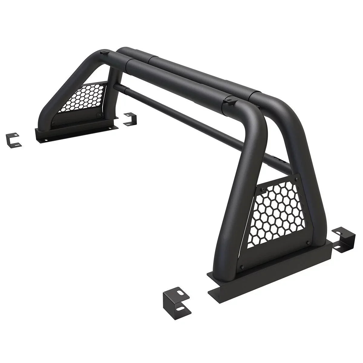 2019-2023 For 62.9-74.7" Truck Bed Bar Ranger Ford Fit Rack Adjustable Sport Chase Roll Bar
