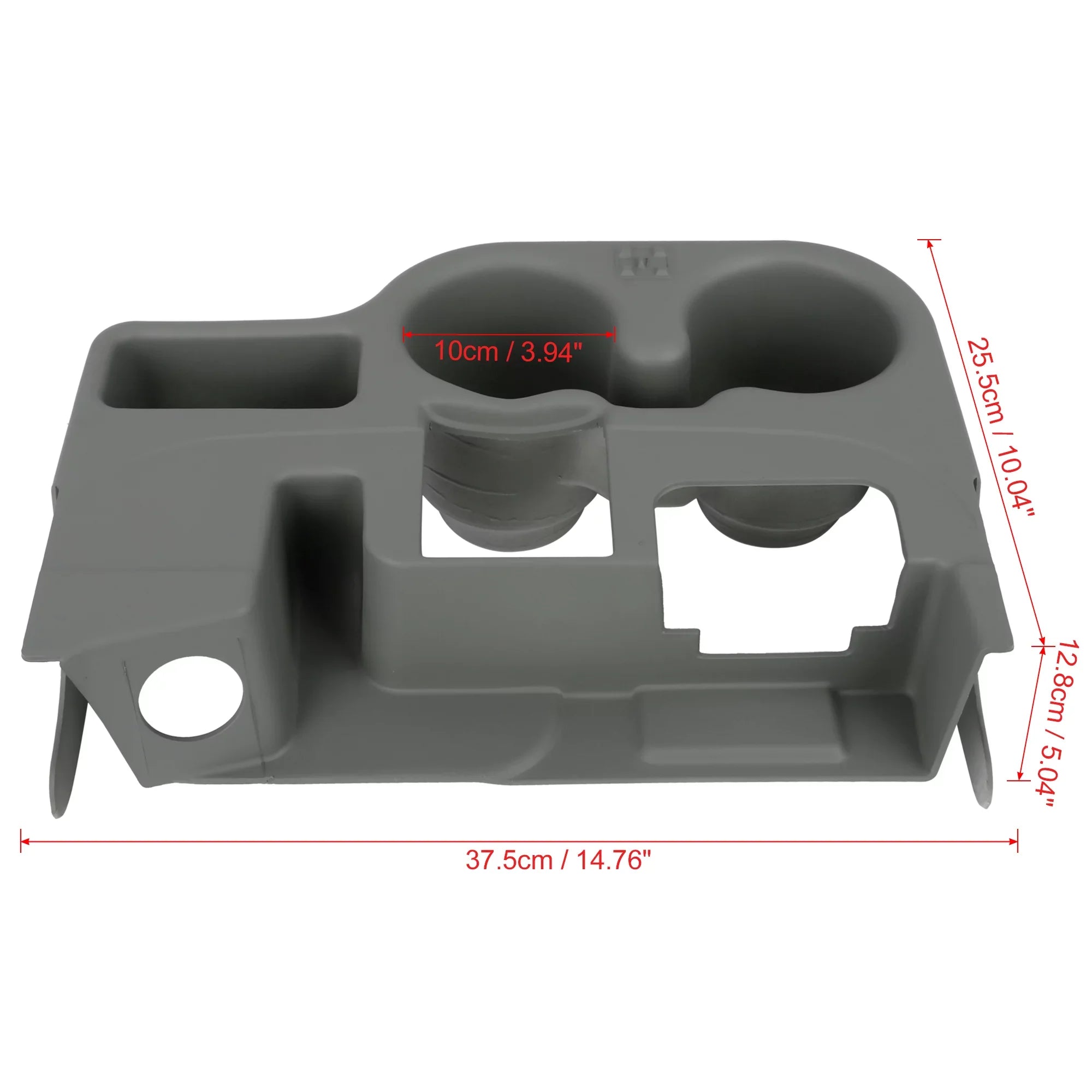 Center 1500 Dodge RAM 2008-2010 for Cup Console Gray Car for Holder