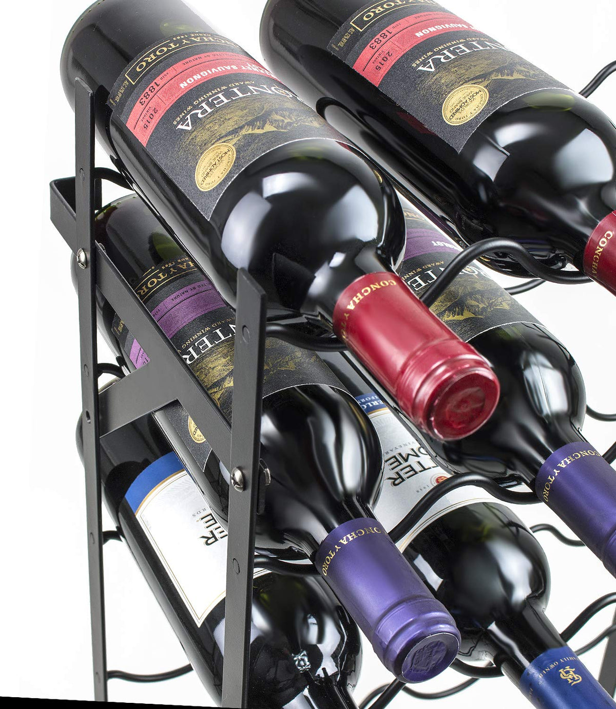 Sorbus Freestanding Floor Wine Rack, Home Bar & Cellar Storage (150 Bottle)