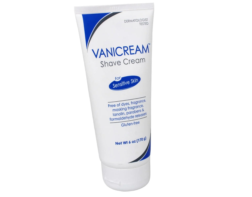 Each Vanicream For Shave 2 Skin Sensitive Pack 6oz Cream