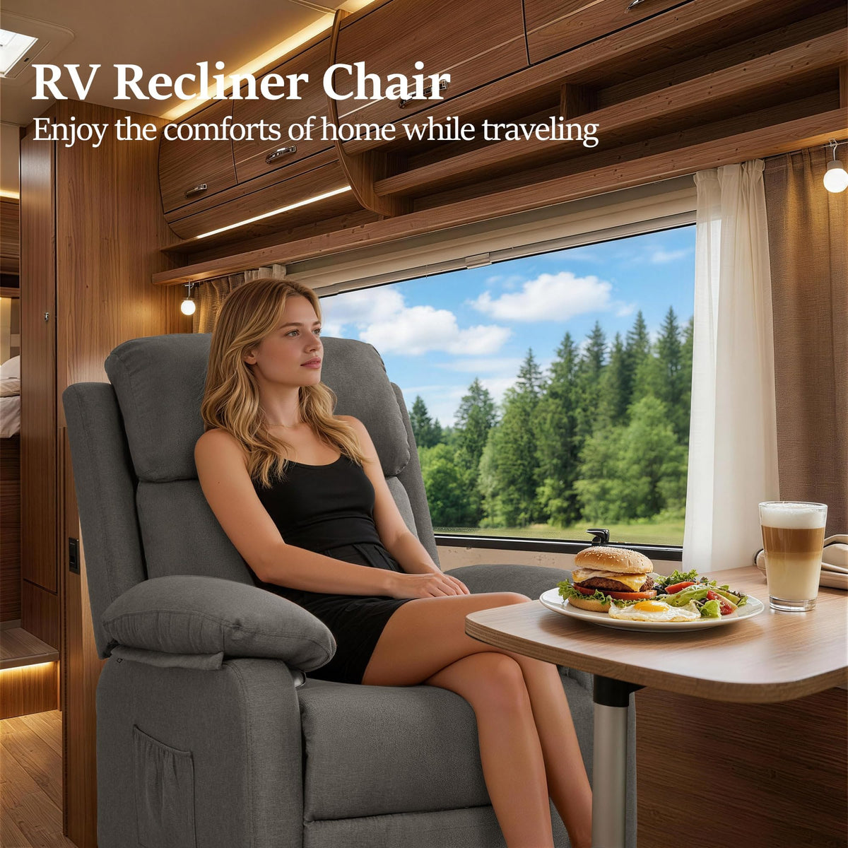 Korser Recliner Chair, Living Room Chairs for Adults