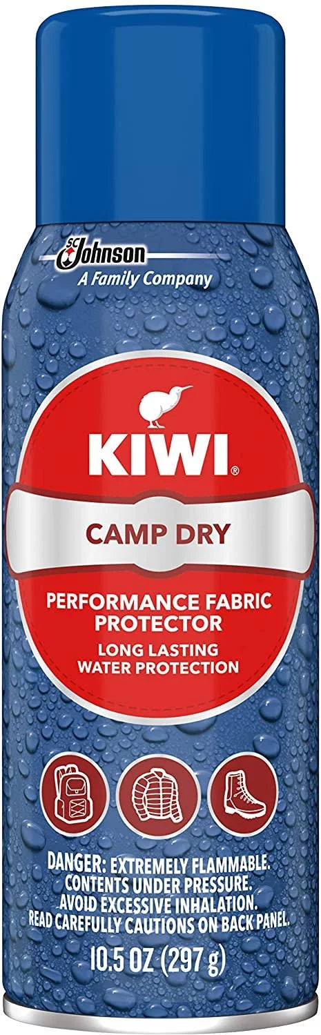 Repellent Fabric oz 10.5 Kiwi Pack 3 Camp Protector, Dry Performance Water