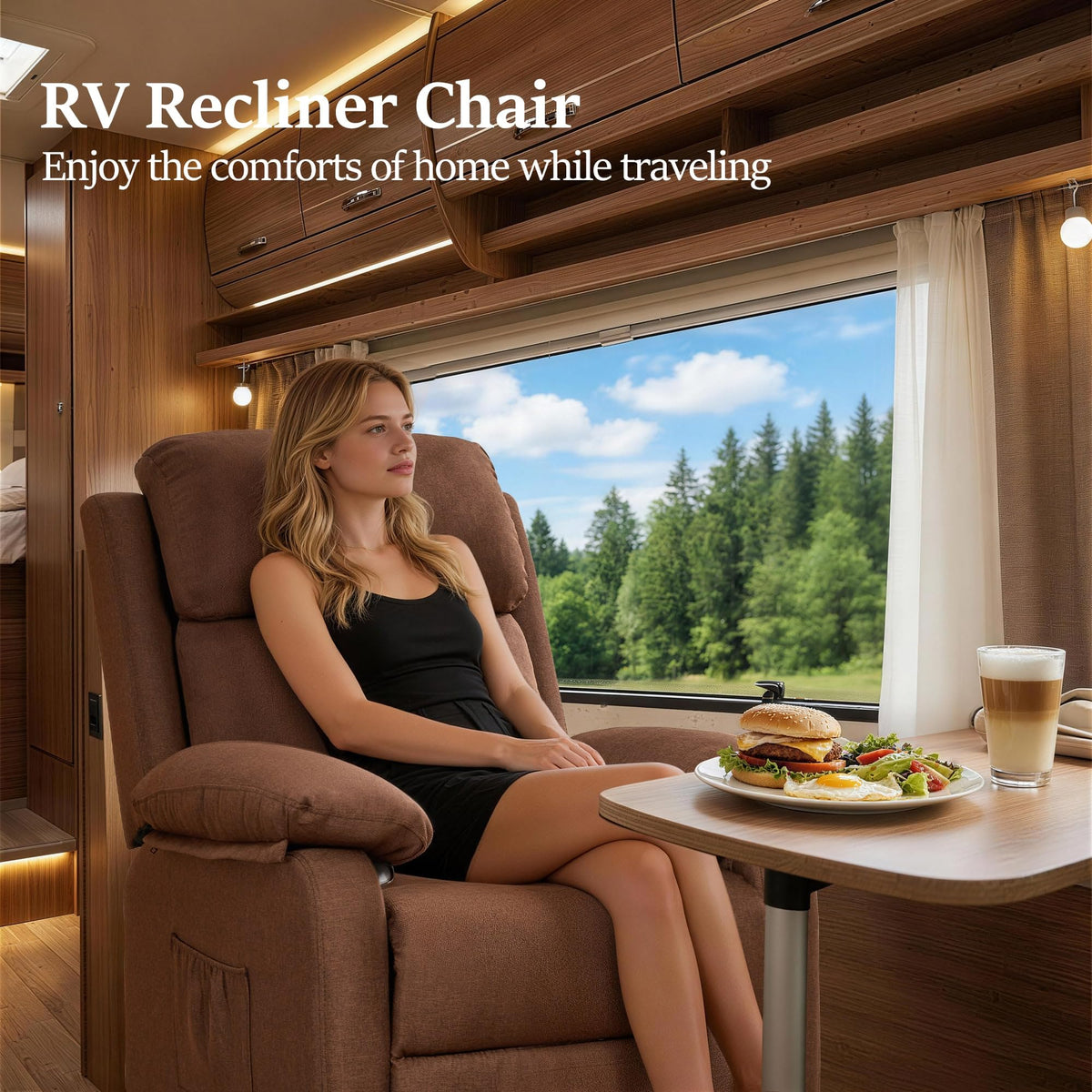 Korser Recliner Chair, Living Room Chairs for Adults