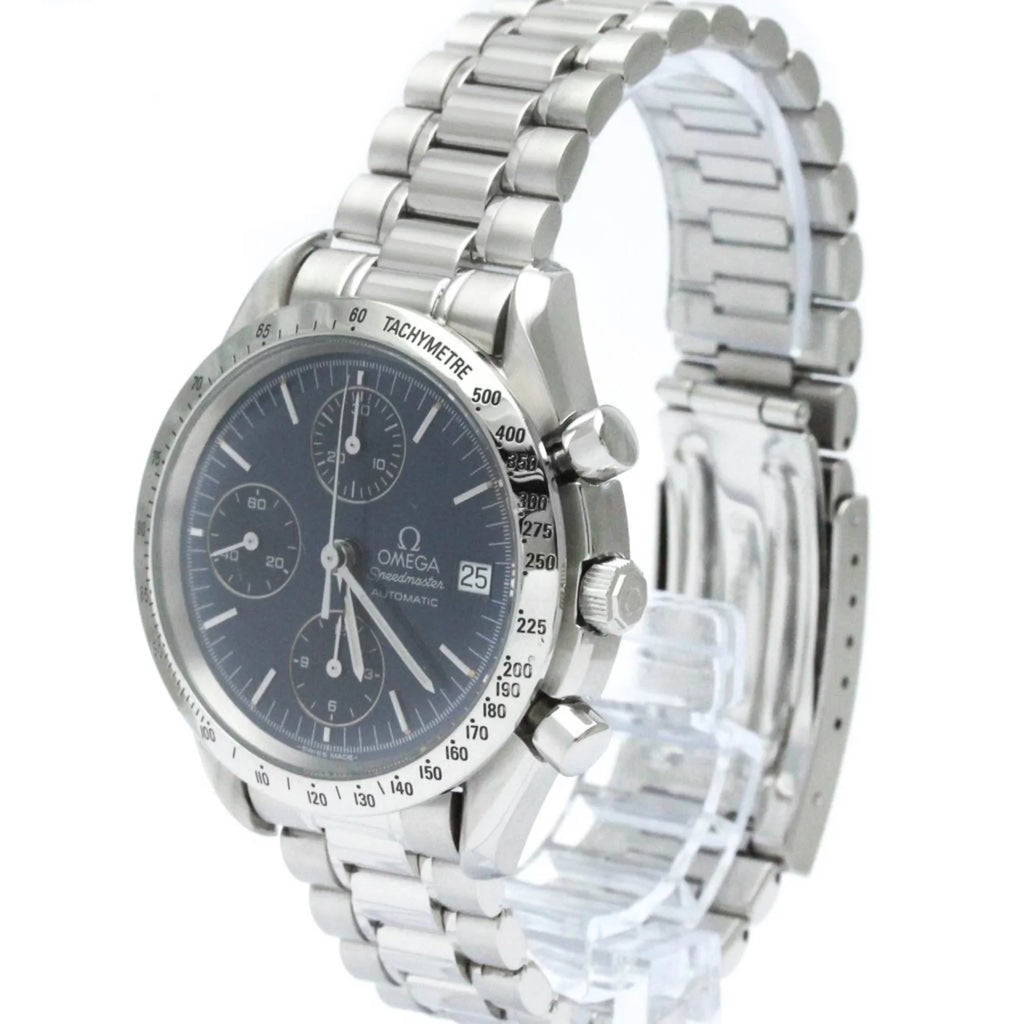 Pre-Owned Automatic Date (Good) Mens Steel Speedmaster Watch 3511.80 OMEGA Polished BF563399
