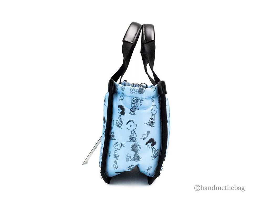 Handbag Peanuts Crossbody X Mini Nylon Tote Air Puffy Purse Marc Jacobs Bag Blue