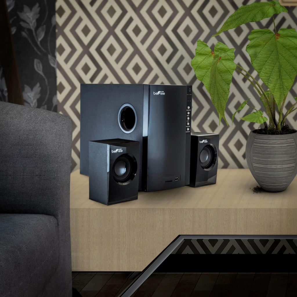 Surround Remote Sound beFree Speaker Bluetooth w/ System CA Sound 5.1