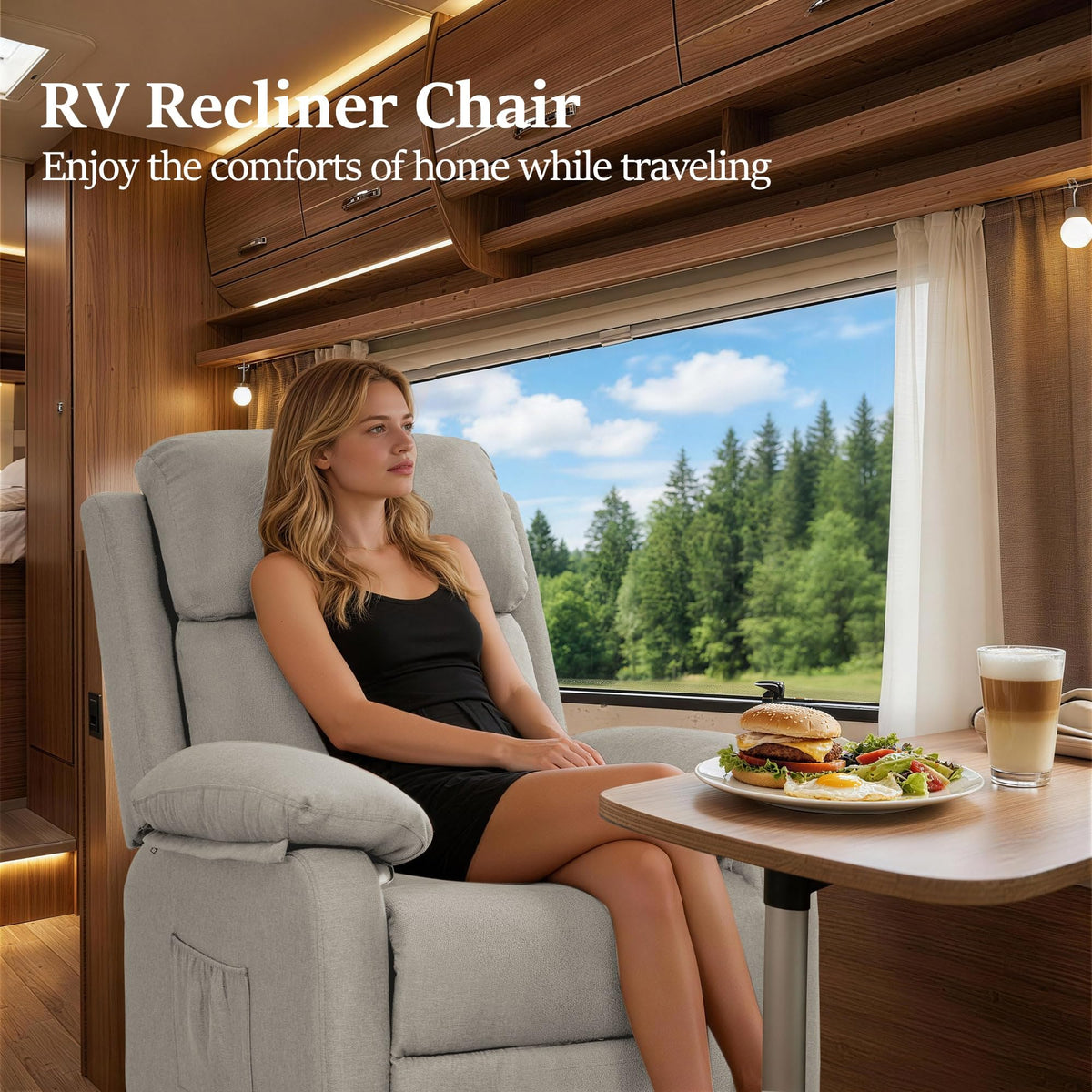 Korser Recliner Chair, Living Room Chairs for Adults