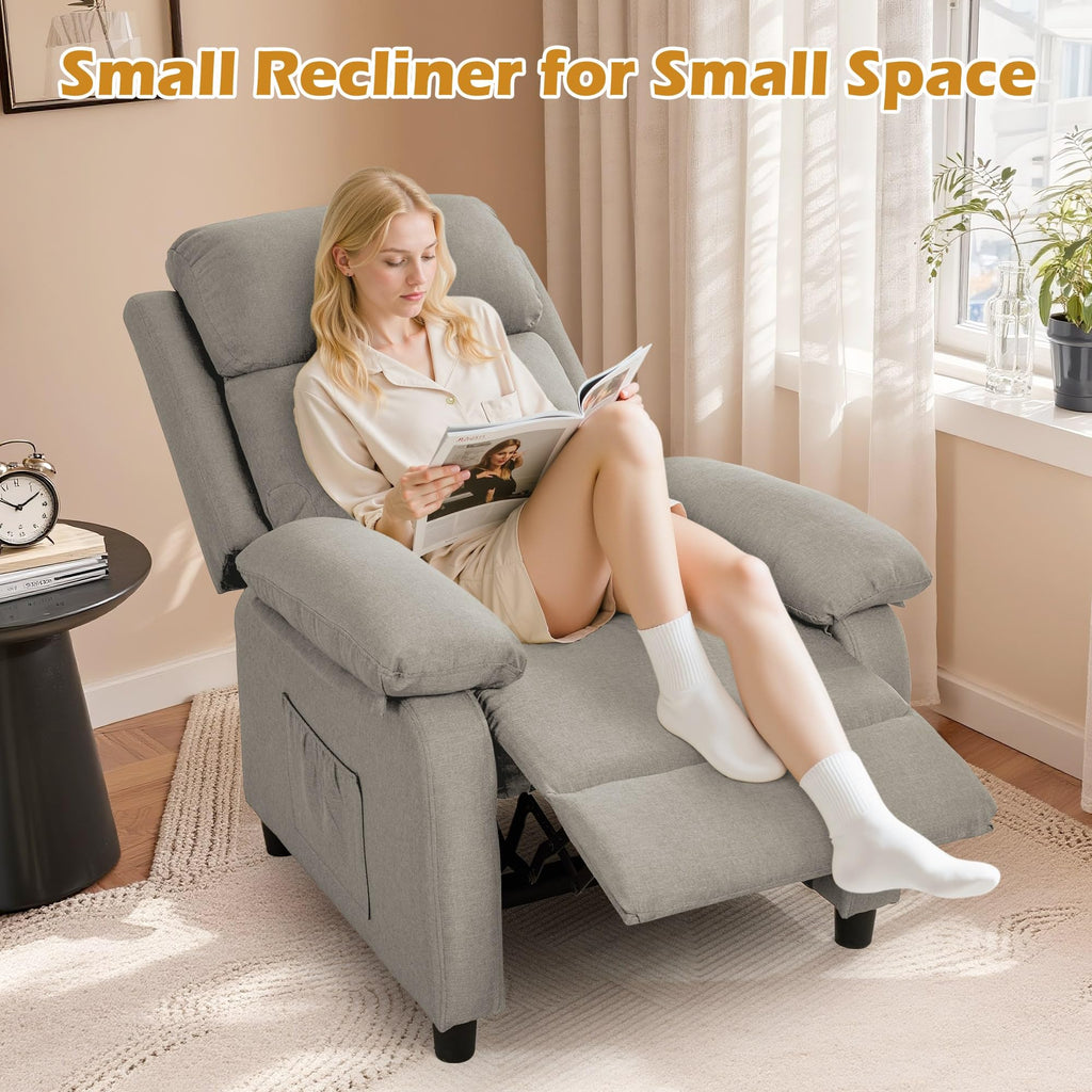 Korser Recliner Chair, Living Room Chairs for Adults