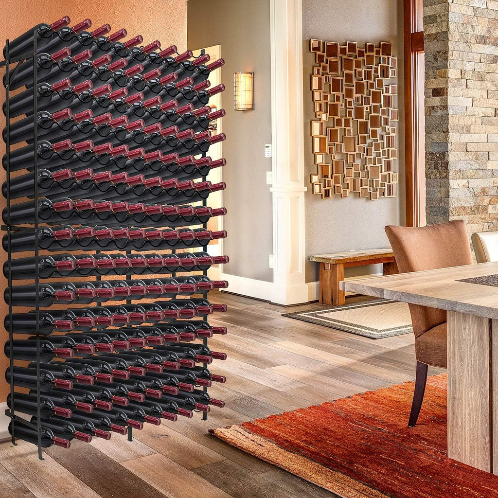 Sorbus Freestanding Floor Wine Rack, Home Bar & Cellar Storage (150 Bottle)