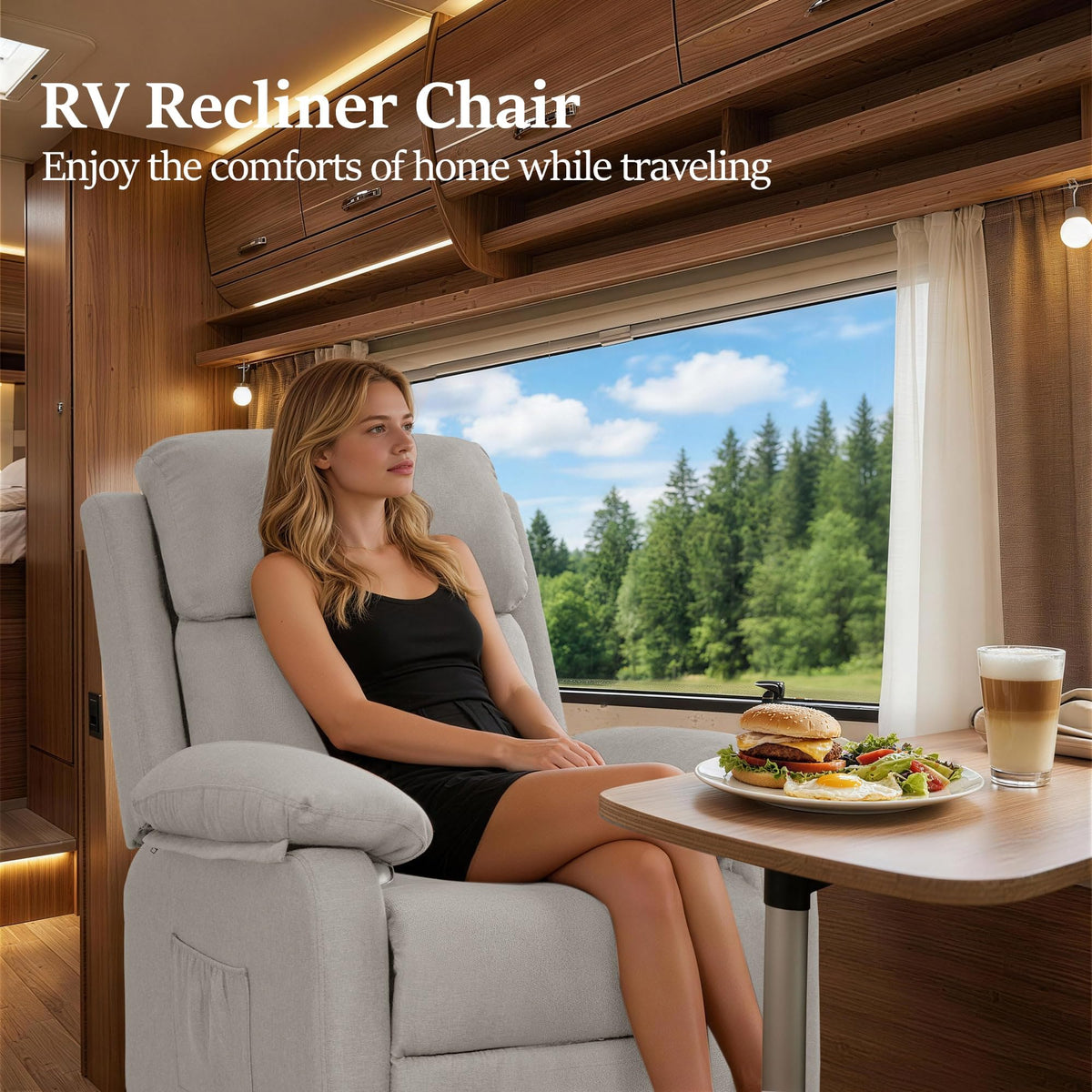 Korser Recliner Chair, Living Room Chairs for Adults