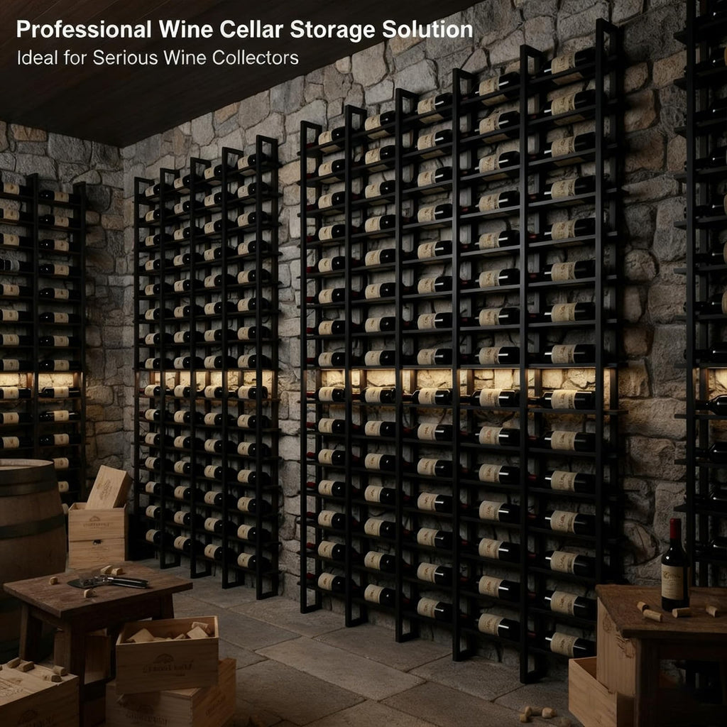 16 BottleWall Mount Wine Rack