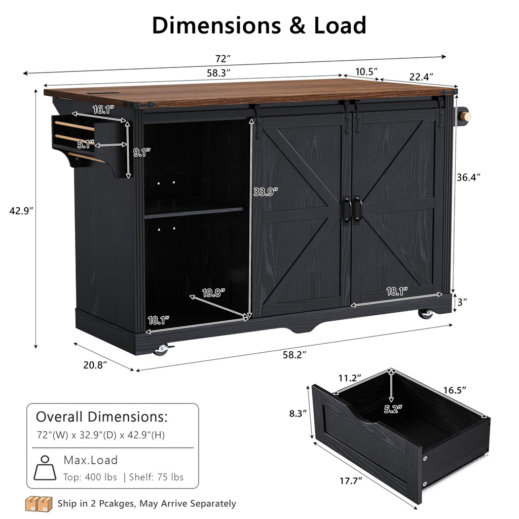 39.4" Coffee Bar Cupboard with Fridge Spaceï¼Natural Oak-ws