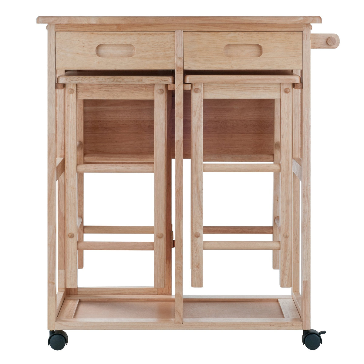 Winsome Wood Suzanne Kitchen, Square, Teak