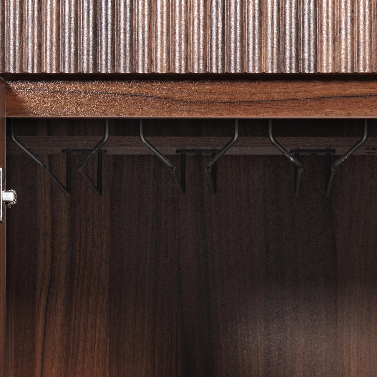 39.4" Coffee Bar Cupboard with Fridge Spaceï¼Natural Oak-ws