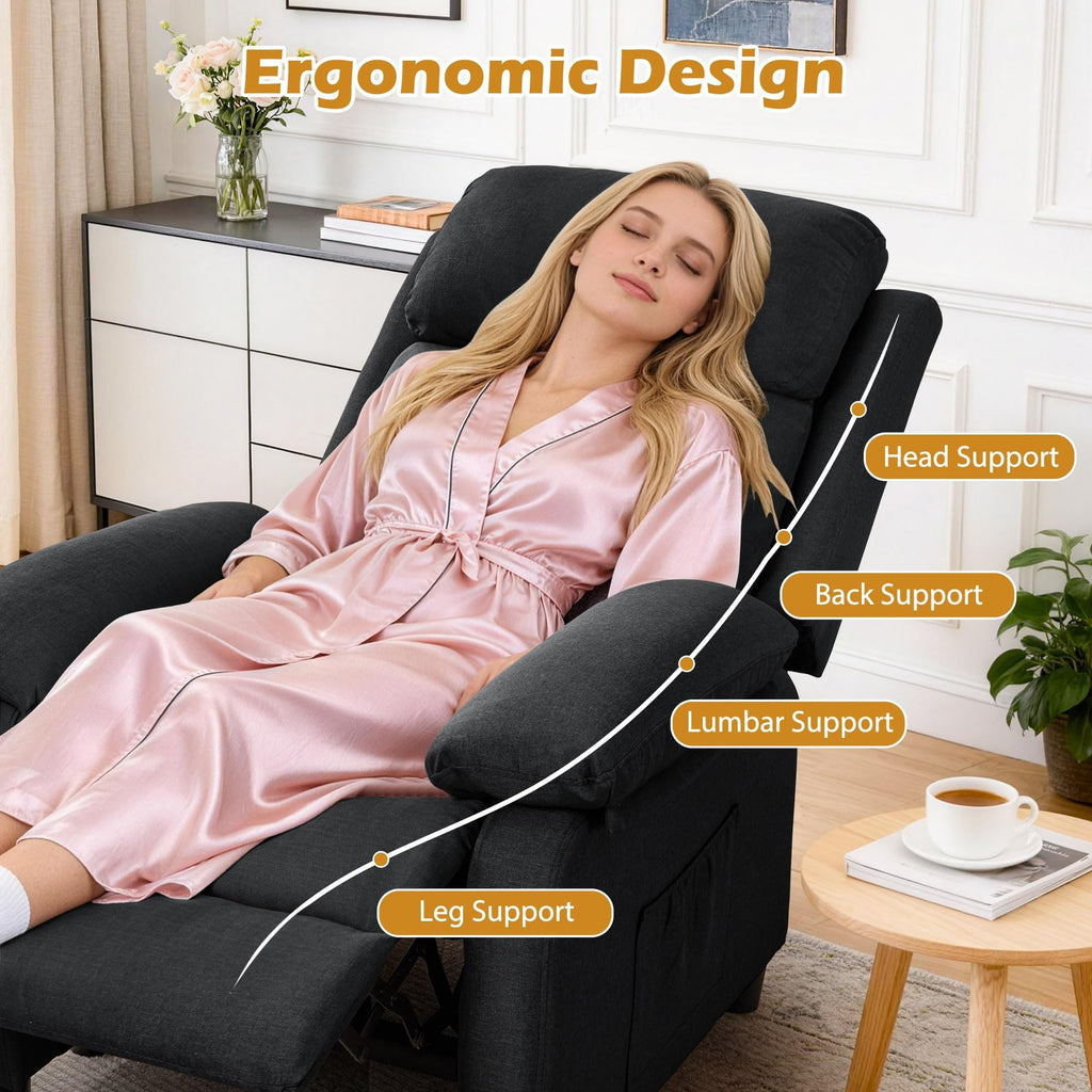Korser Recliner Chair, Living Room Chairs for Adults