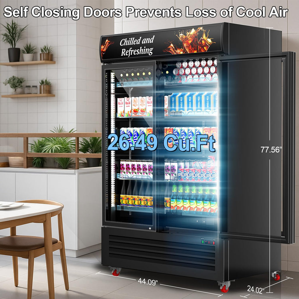 Tylza Wine Fridge 15'', 30 Bottles Wine Cooler Refrigerator, Undercounter or Freestanding, Removable Shelves, 40-65Â°F, Wine Cabinet with Double Glass Door, Wine Cooler for Home, Kitchen, Bar