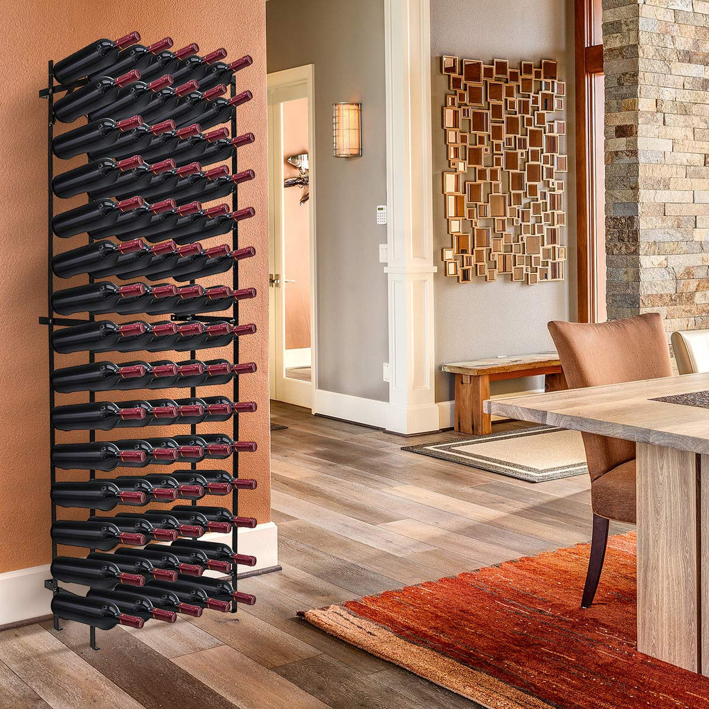 Sorbus Freestanding Floor Wine Rack, Home Bar & Cellar Storage (150 Bottle)
