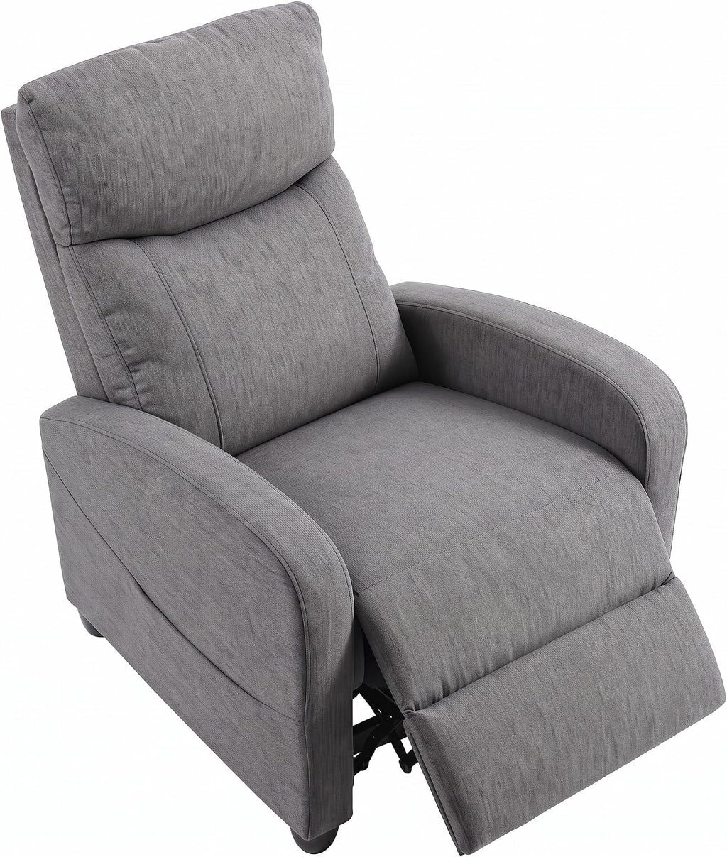 OLIXIS Recliner Chair, Reclining Sofa Chair with 3 Adjustable Angles