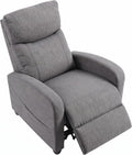 OLIXIS Recliner Chair, Reclining Sofa Chair with 3 Adjustable Angles