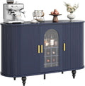 Garvee Bar Cabinet with Storage, Liquor Bar Cabinet with Sliding Door