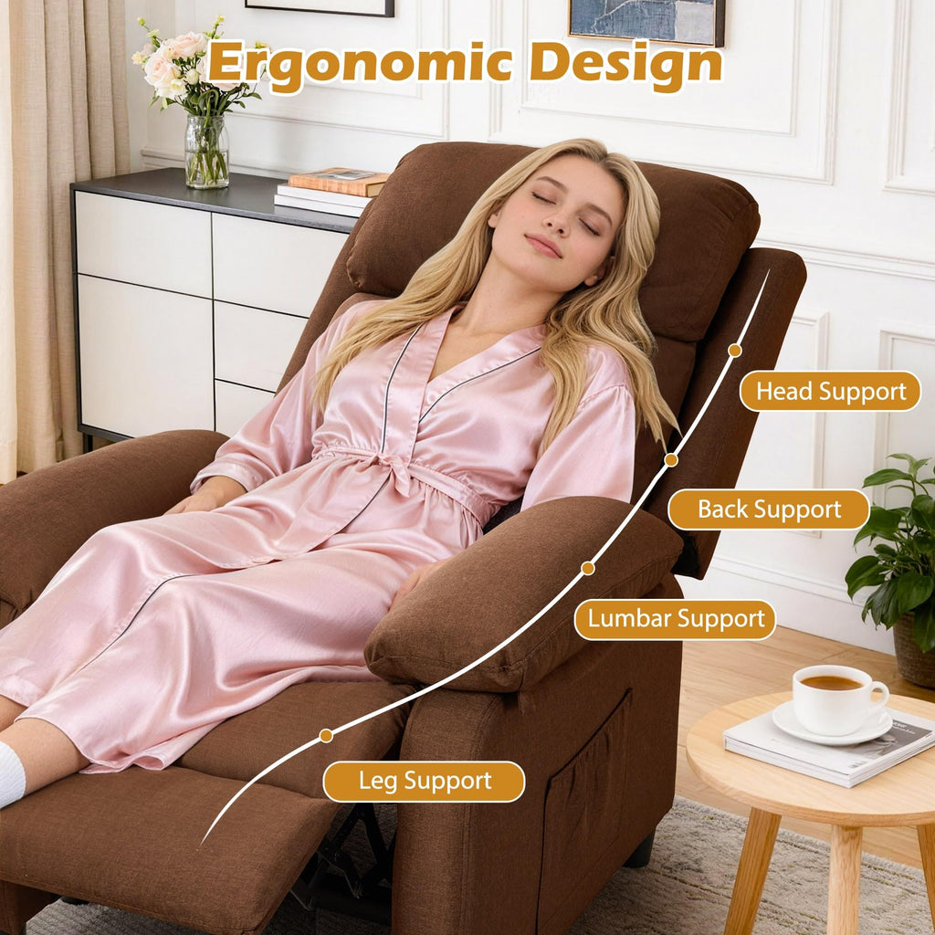 Korser Recliner Chair, Living Room Chairs for Adults