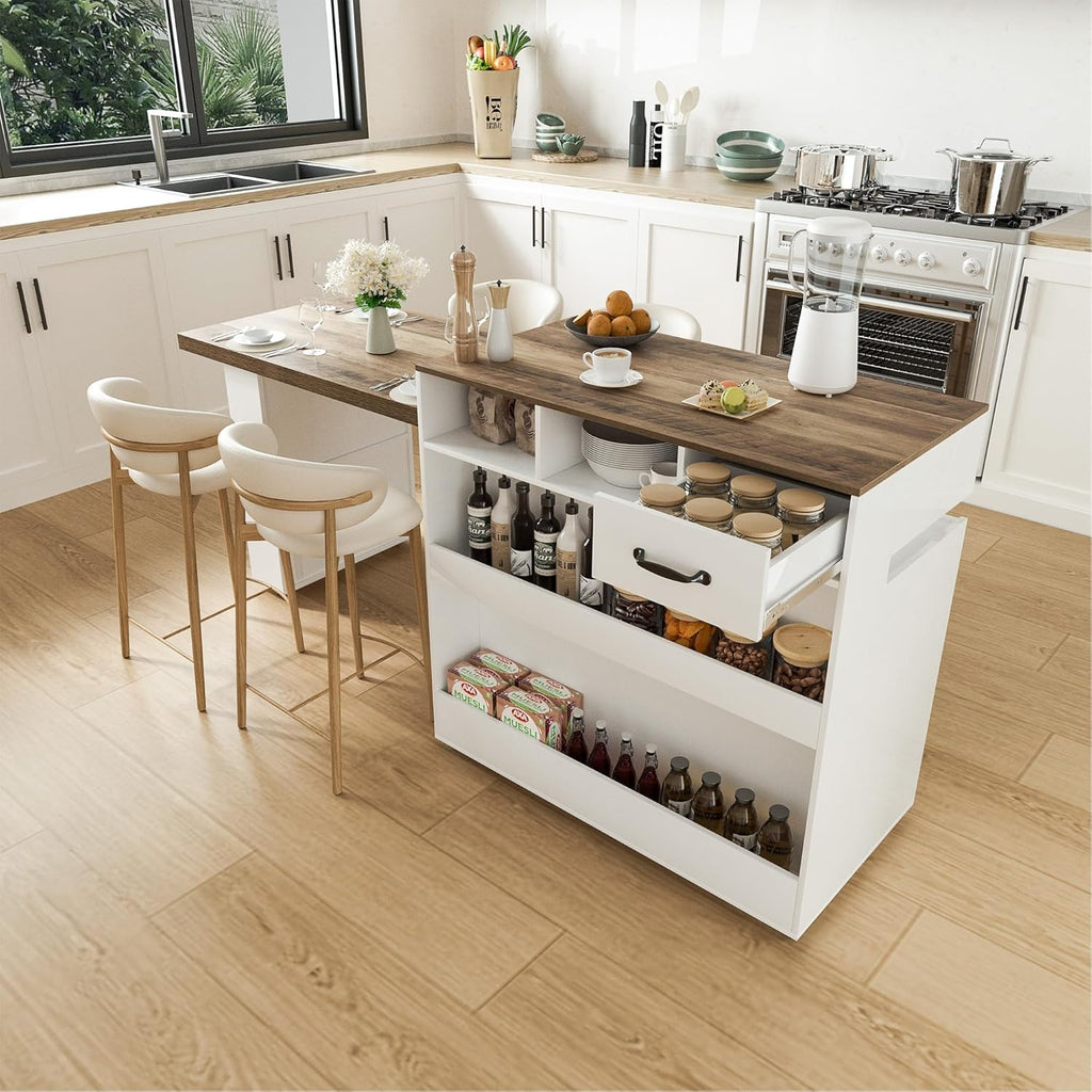 Island Table For Kitchen Extendable Small Kitchen Island Dining Table