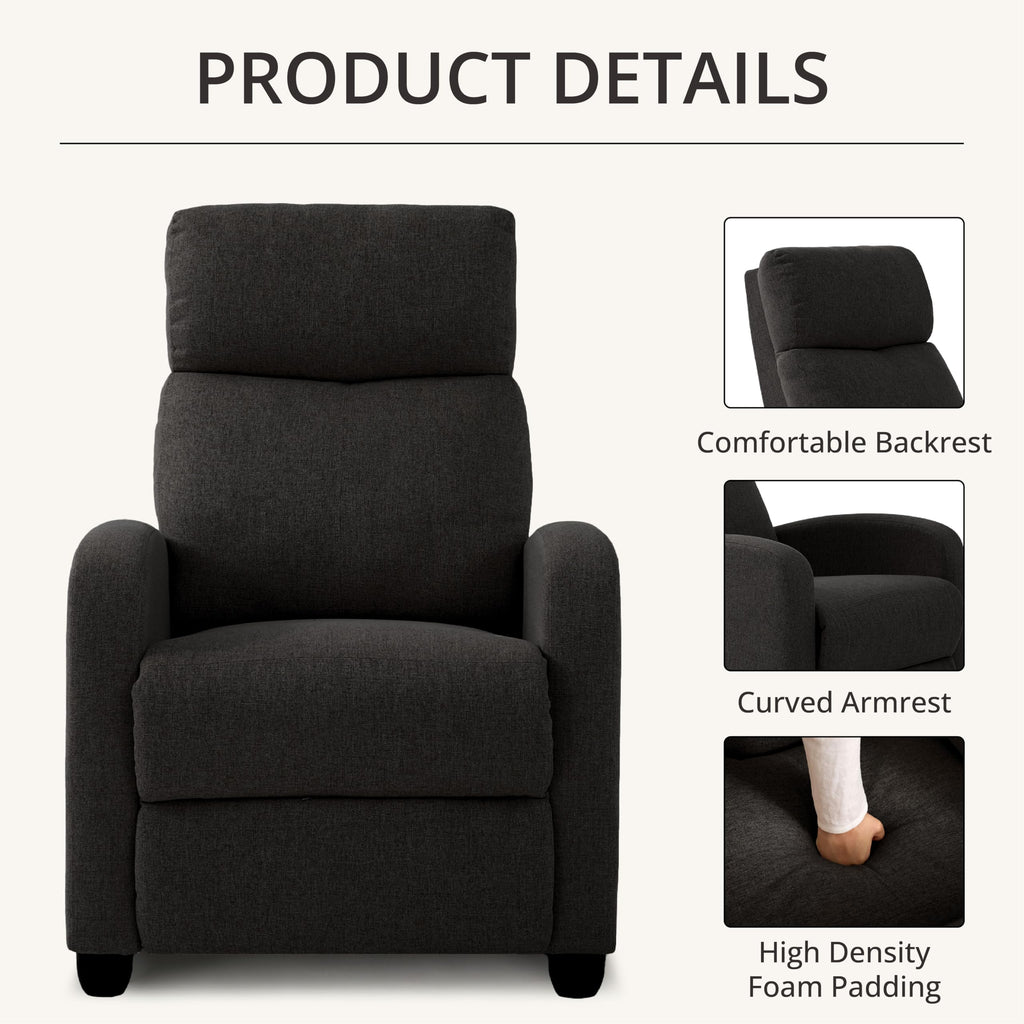 Recliner Chair for Living Room, Modern Adjustable Home Theater