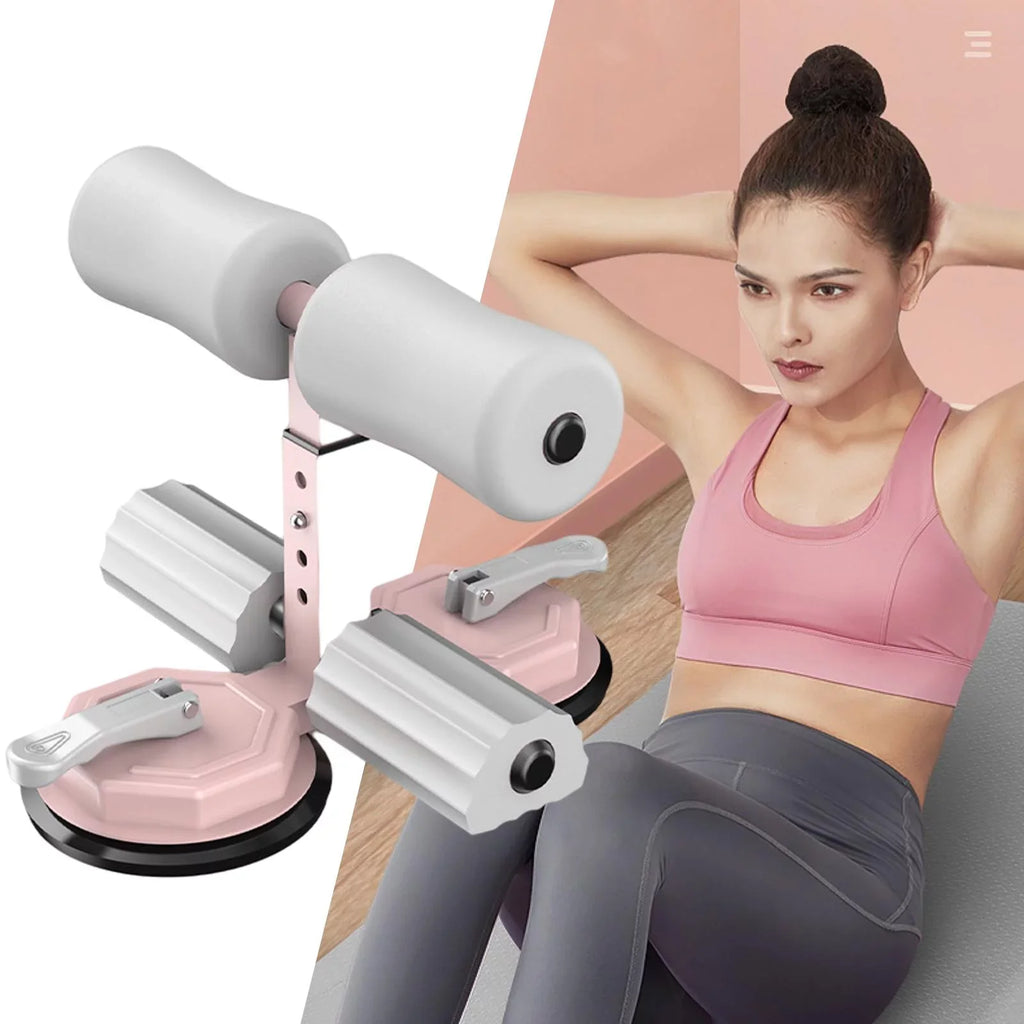 Abdominal Pink Floor Exercises 3 Gray with Abs - Powerful Height Equipment Cup Bar Sitting Settings Suction