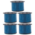 26643 3-4.5 & VF3500 Portable Gallon Fine Cartridge with 5 Part 3-Layer Dry RIDGID Vacuums Dust Pack Replacement Wet Filter Compatible