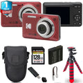 Camera Yr (Red) PIXPRO Kodak Warranty + Digital Spider Case+ Tripod + 1 FZ55