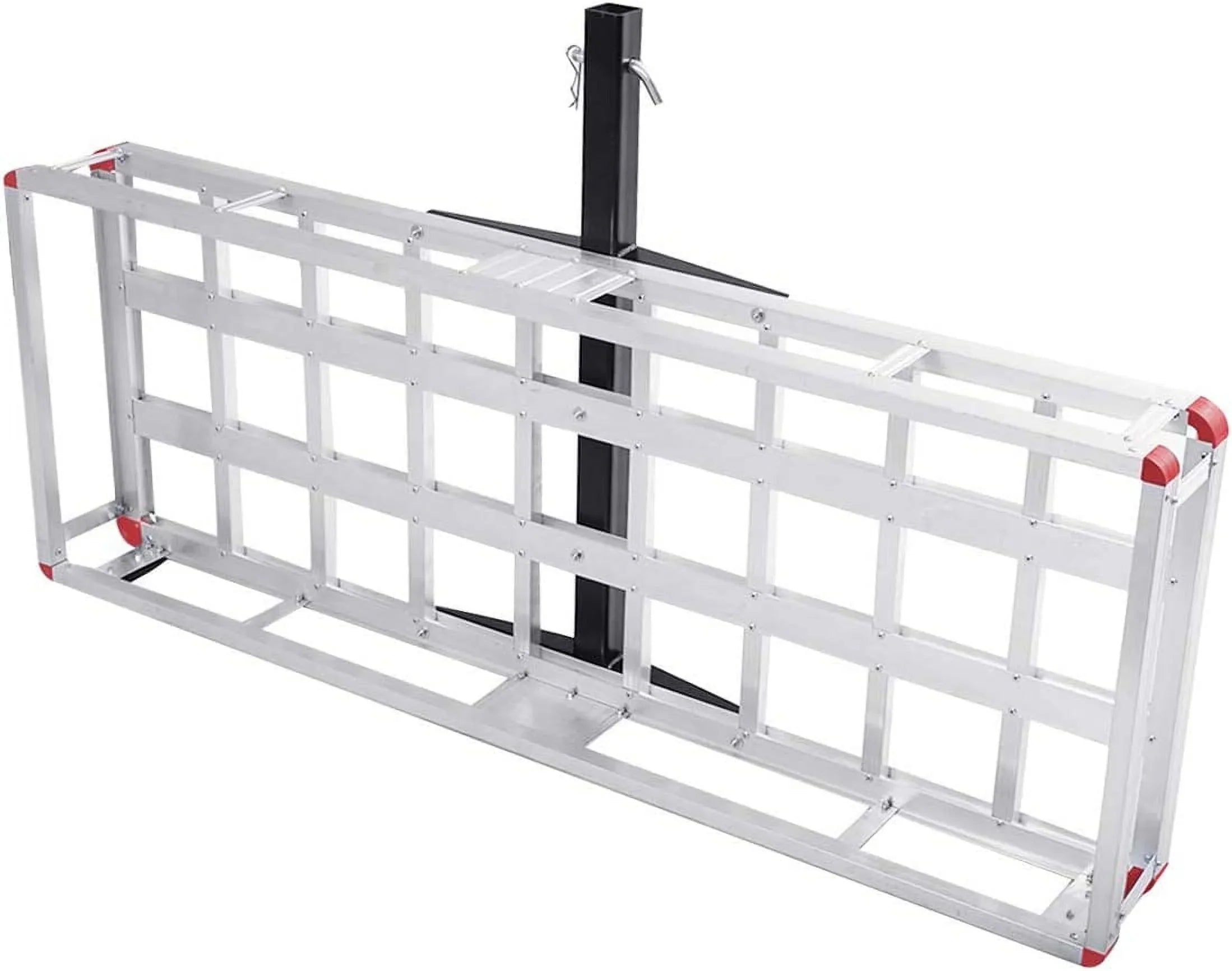 x Luggage 2” Truck, Vehicle Rack, Capacity 22” Receiver, x Trailer for Mount Hitch SUV, Carrier 7” Cargo Cargo Basket Car, Aluminum 60” 500LBS Fits