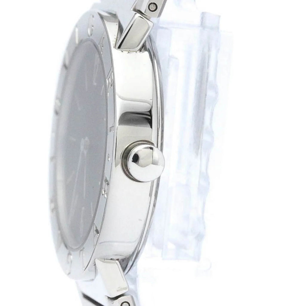 Watch Bvlgari BF565431 Unisex Quartz (Good) Polished BVLGARI BB30SSD Steel Pre-Owned Bvlgari