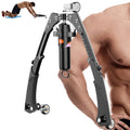 & Arm for Handle, 22-440lbs with Upgrade Home Muscle Power Wheels, Stretchable Expander Hydraulic Chest Training Twister Wheel Exerciser Ab Twister Adjustable 2-in-1 with Roller