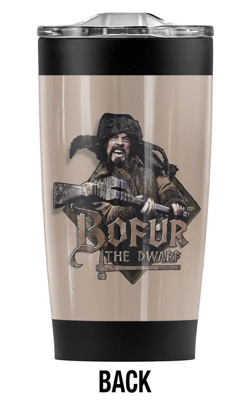 & Hot Wall Coffee 20 Drinks Hobbit/Bofur Insulated for Cold Sliding and Double The Steel with | oz Stainless Travel Vacuum Mug/Cup, Tumbler Beverages Lid Leakproof Great