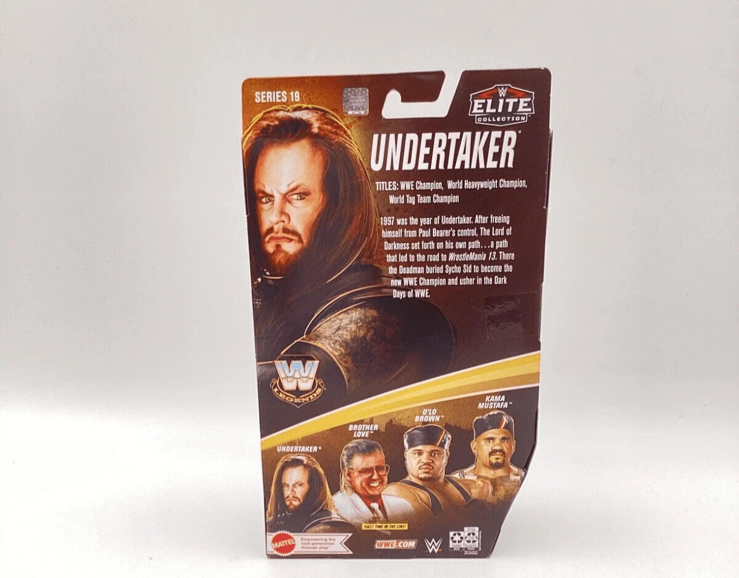 Undertaker 19 Series Action Wrestling Legends Figure WWE
