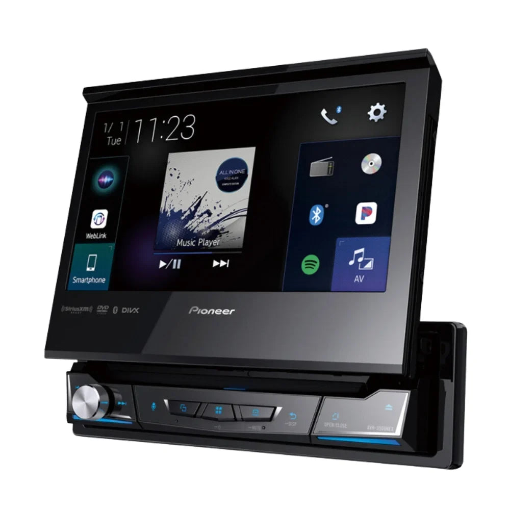 Pioneer w/ & 6.8" Camera Backup DVD AVH-3500NEX Bluetooth New Receiver Multimedia