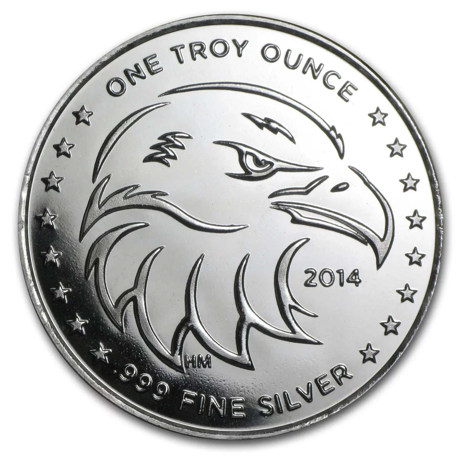 Silver Eye) (2014 - Eagle APMEX 1 oz Round