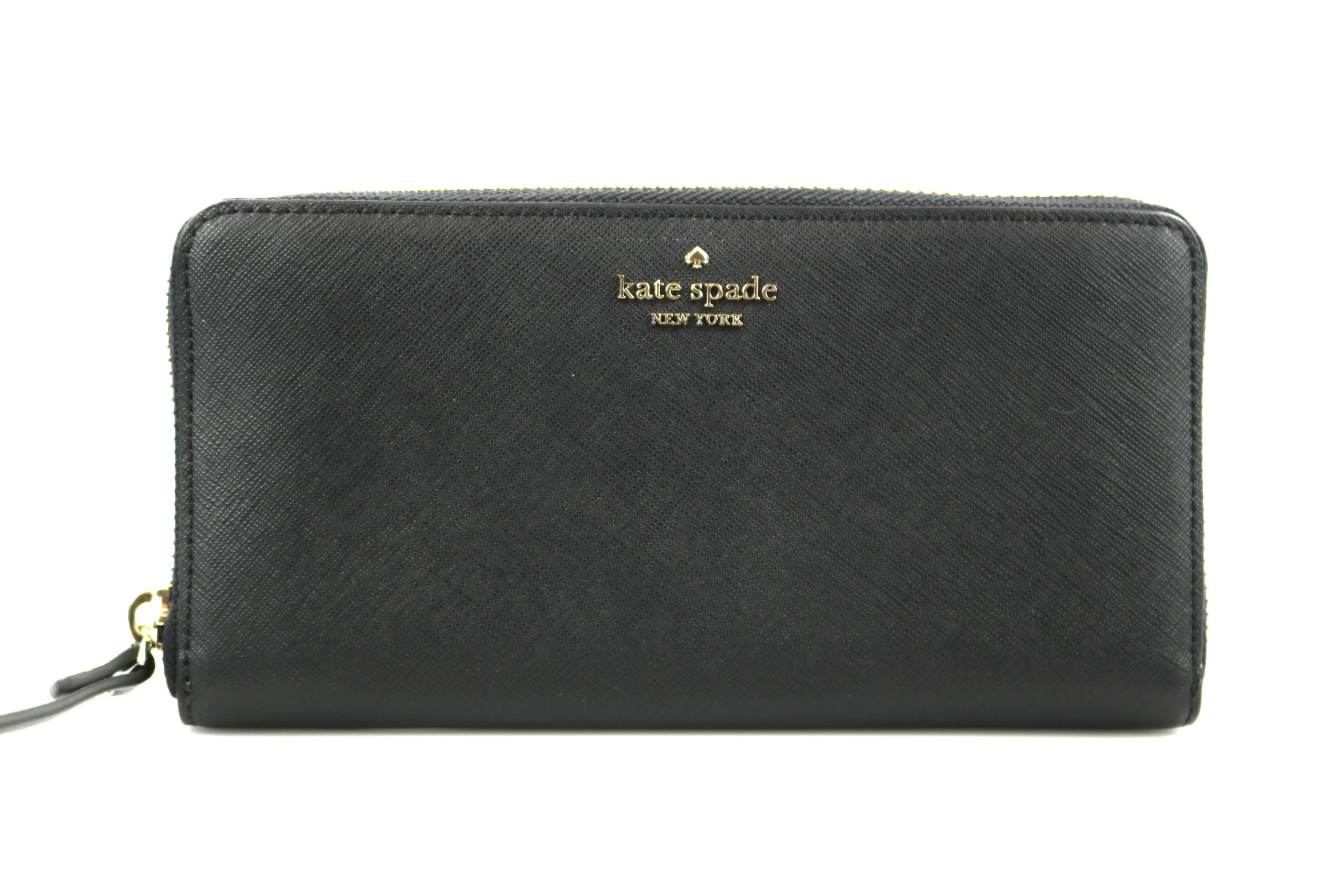 Spade Leather Way Laurel - Black Neda Kate Wallet
