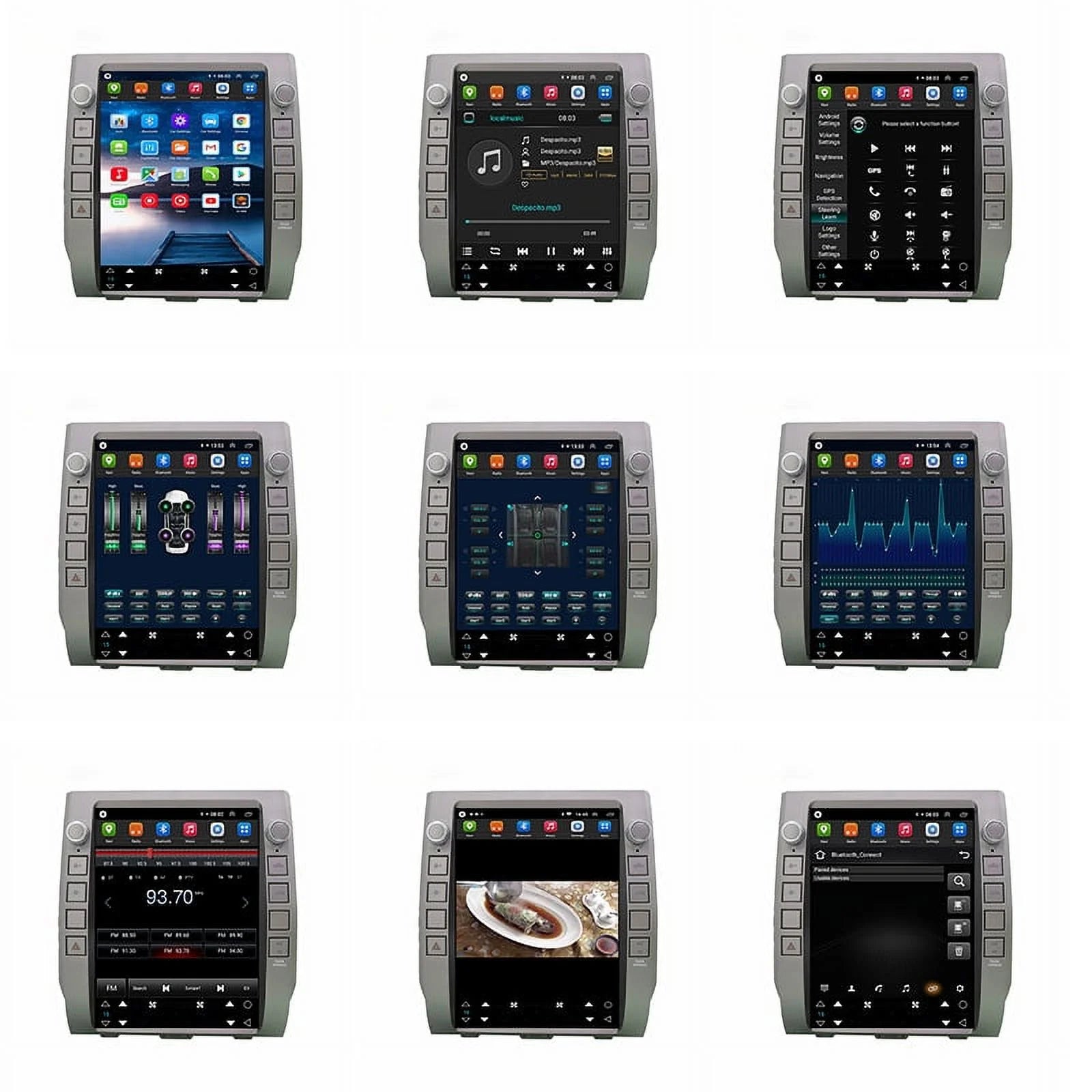 4GB+64GB Head , Auto Toyota For Carplay Car Tundra , Android Player Built-in Inch 2014-2020 12.1 Multimedia Stereo Radio Android Car Unit