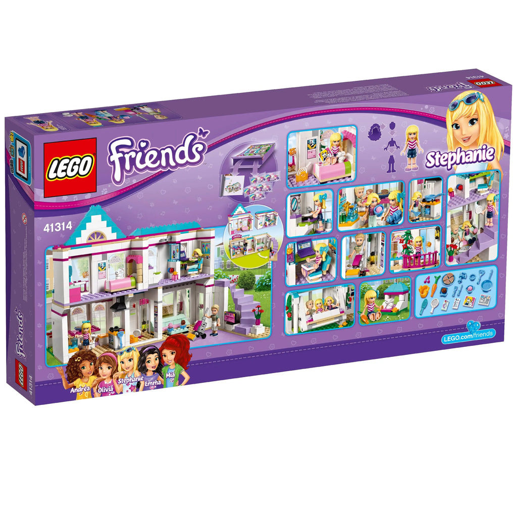 House Toy pcs) Friends (622 Dollhouse Stephanie's Playset 41314 LEGO