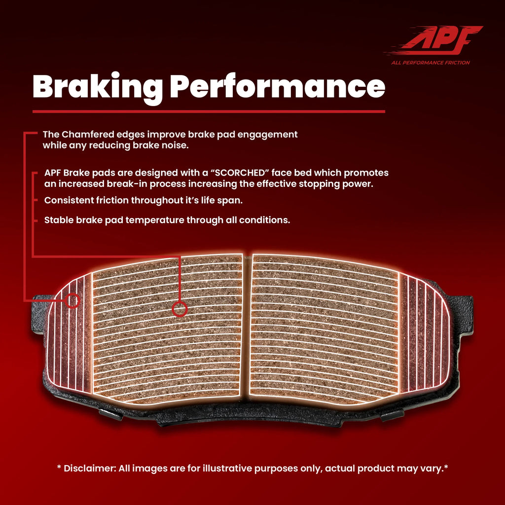 for Brake Fiber Carbon Ford Front 2003-2011 Ceramic Ranger Pads