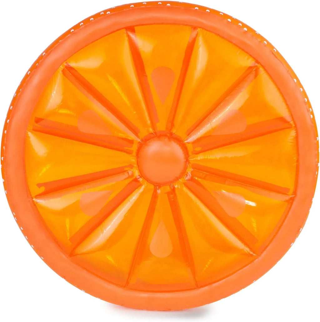Raft Slice Lounger Red/Orange Inflatable Swimming 61.5" Pool Swimline Fruit -
