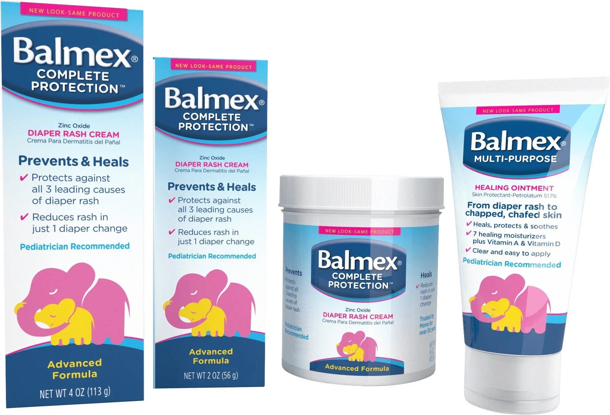 Cream Diaper Balmex Rash Zinc Oxide (EA/1)