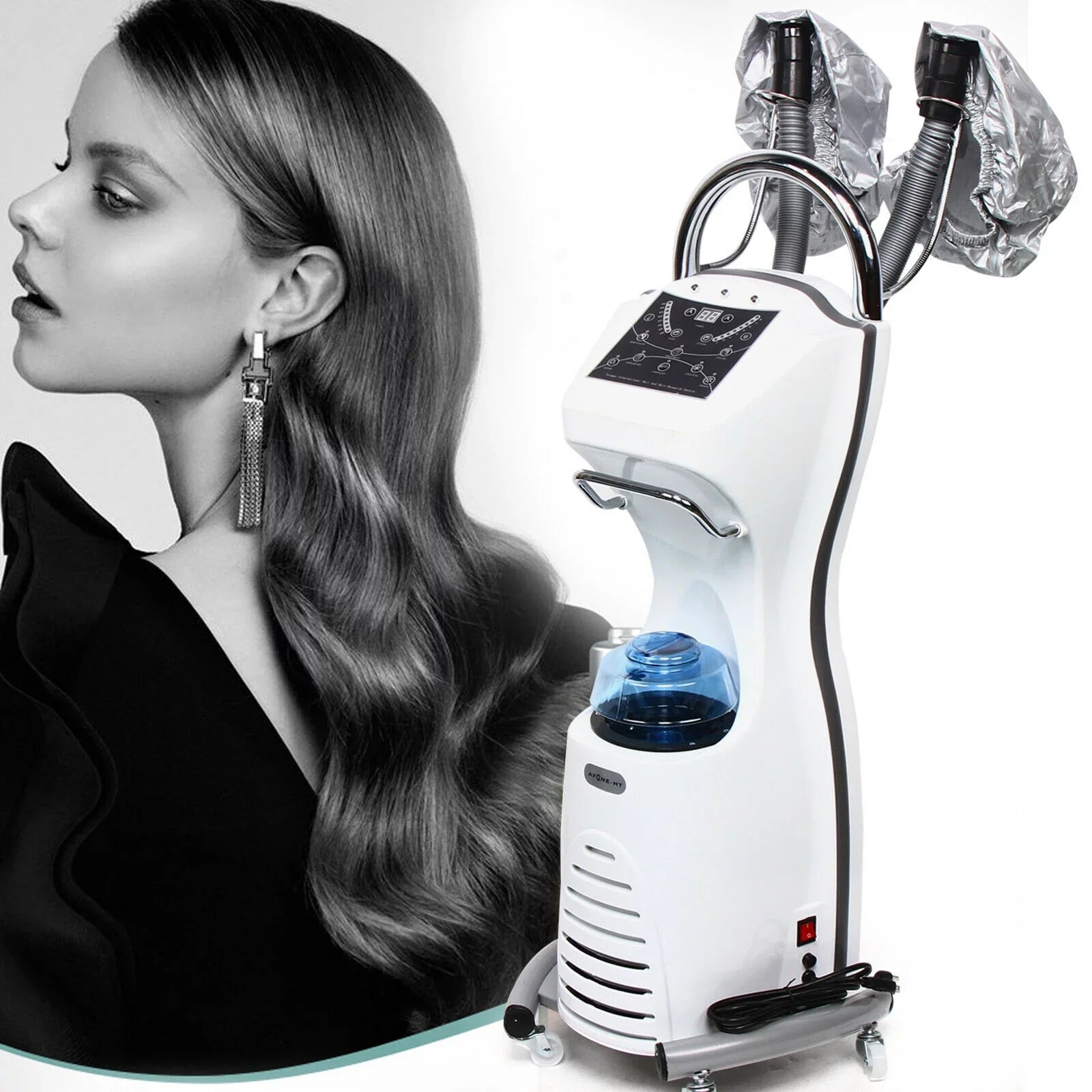 Care Heating Oukaning Perming 7 Steamer 700W Treatment Oil Mode Dyeing Hair Machine Ozone