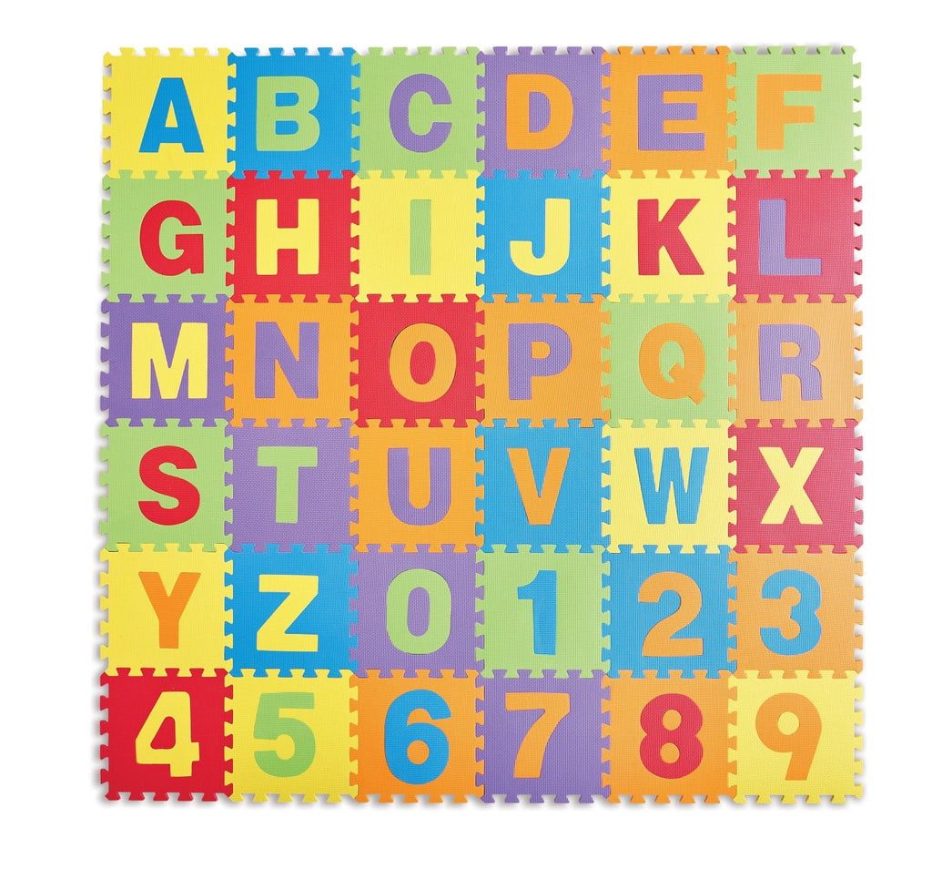 Playmat for Toddler with 12m+ Kidoozie Puzzle 123 & Foam Playmat, ABC Storage or Ages Bag Preschooler,
