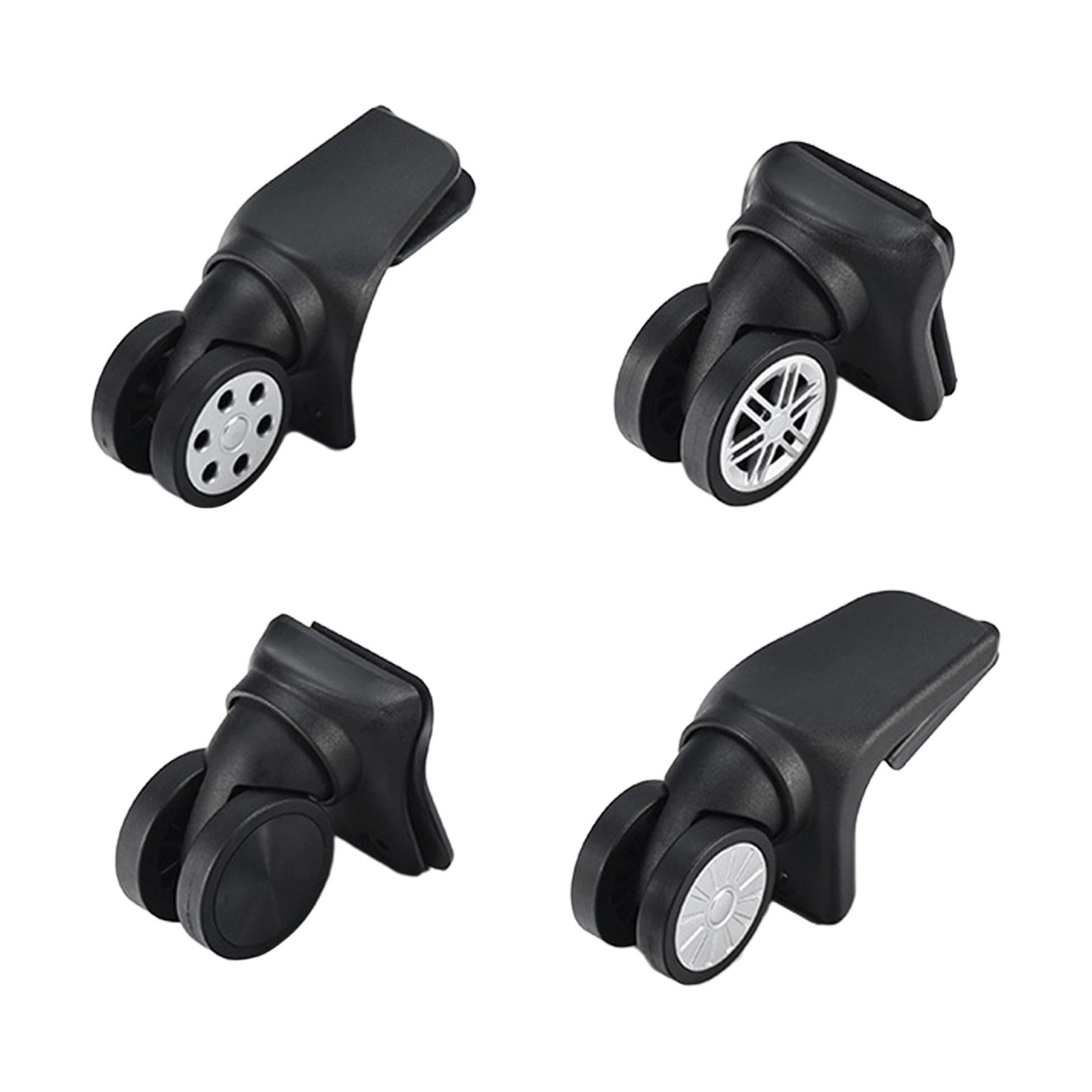 Suitcase 4x for Case Bags Luggage Durable Wheels Luggage Trolley Replacement
