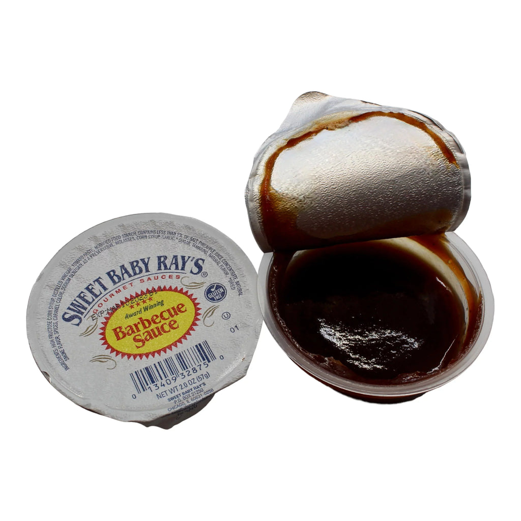 BBQ Rays Barbecue 36 2oz Sauce Original Count Sweet Cups Baby Sauce