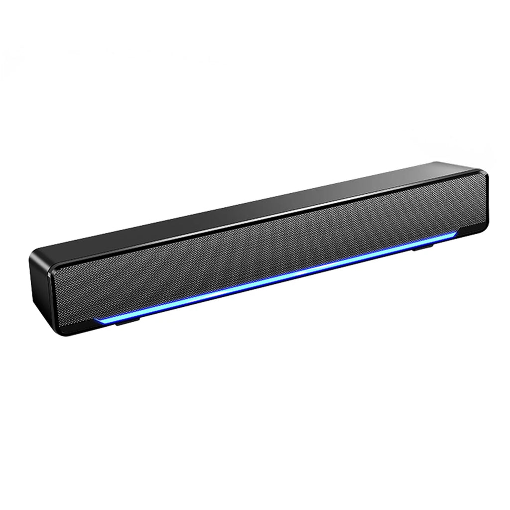 Subwoofer PC Speaker V-196 Sound Surround Box Tablet Bass notebook Computer Player USB Wired Smartphone MP3 Stereo MP4 Audio SADA Input for 3.5mm Powerful Bar