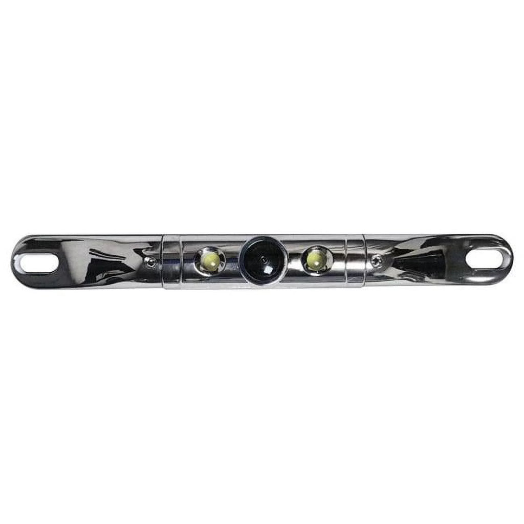 License CMOS Short-Bar Color with Boyo in Plate Built Chrome Camera LED VTL402CLS Lights