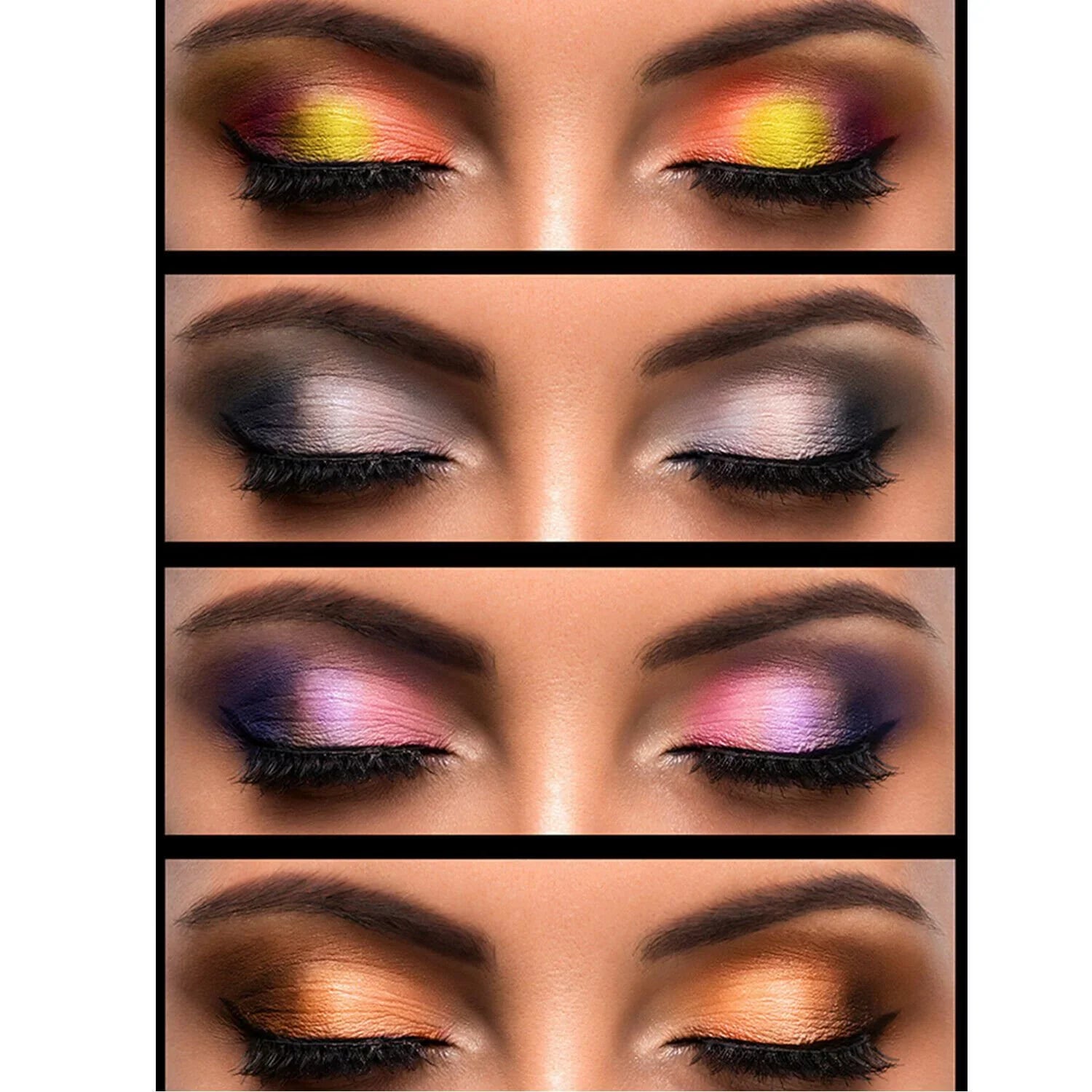 Color Makeup 120 Palette Vivid Pigmented Eye Shadow Eyeshadow Highly Powder
